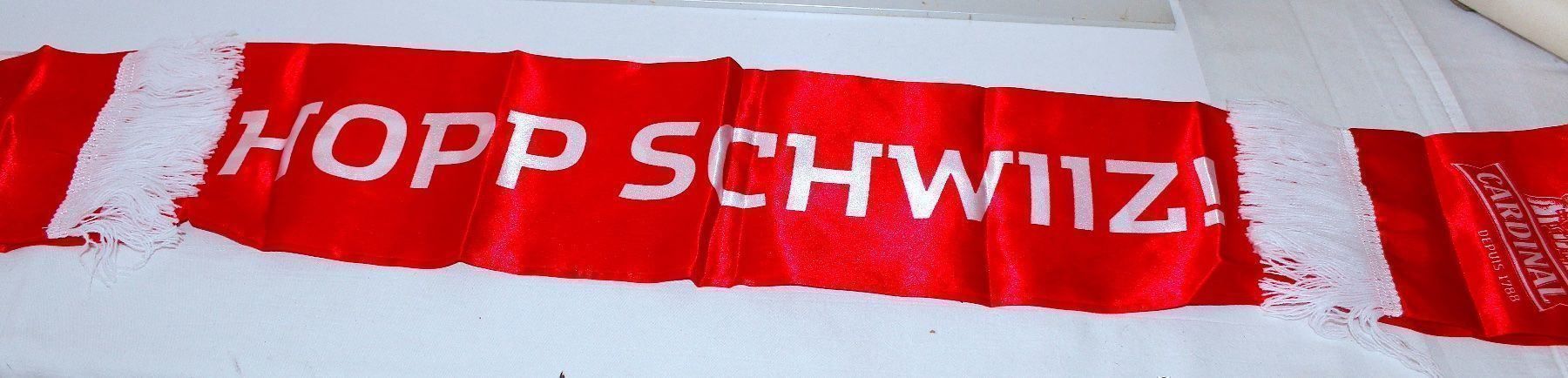 Feldschlösschen Bevande alcoliche: BIER CARDINAL HOPSCHWIZFUSBALL FANS HALSTUCH – Nuovo e nell'imballaggio originale da Ipsach venduto da Merlux 3