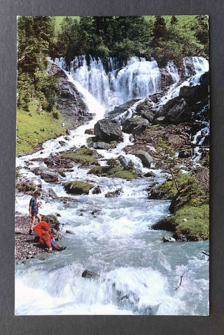 Ansichtskarten: AK Lenk BO Siebenbrunnen – Gebraucht aus Goldau von artelier1