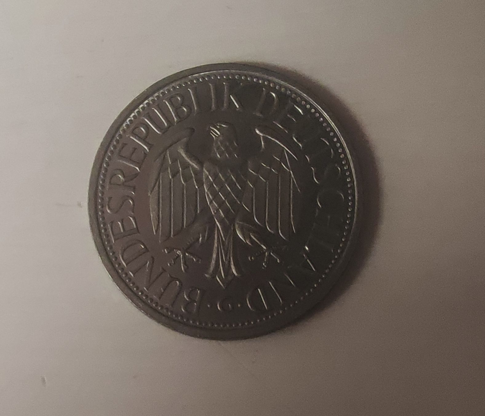 Tutti le monete: 1 Mark, 1990, BRD, Bundesrepublik Deutschland – Usato da Winterthur venduto da leovale 1