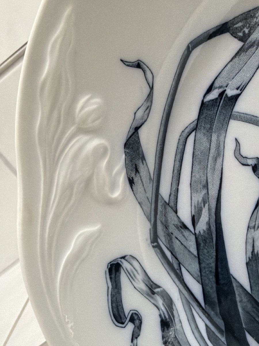 Villeroy & Boch Piatti: Villeroy und Boch, grosser Teller, Iris. – Usato da Biberist venduto da Momo33 4