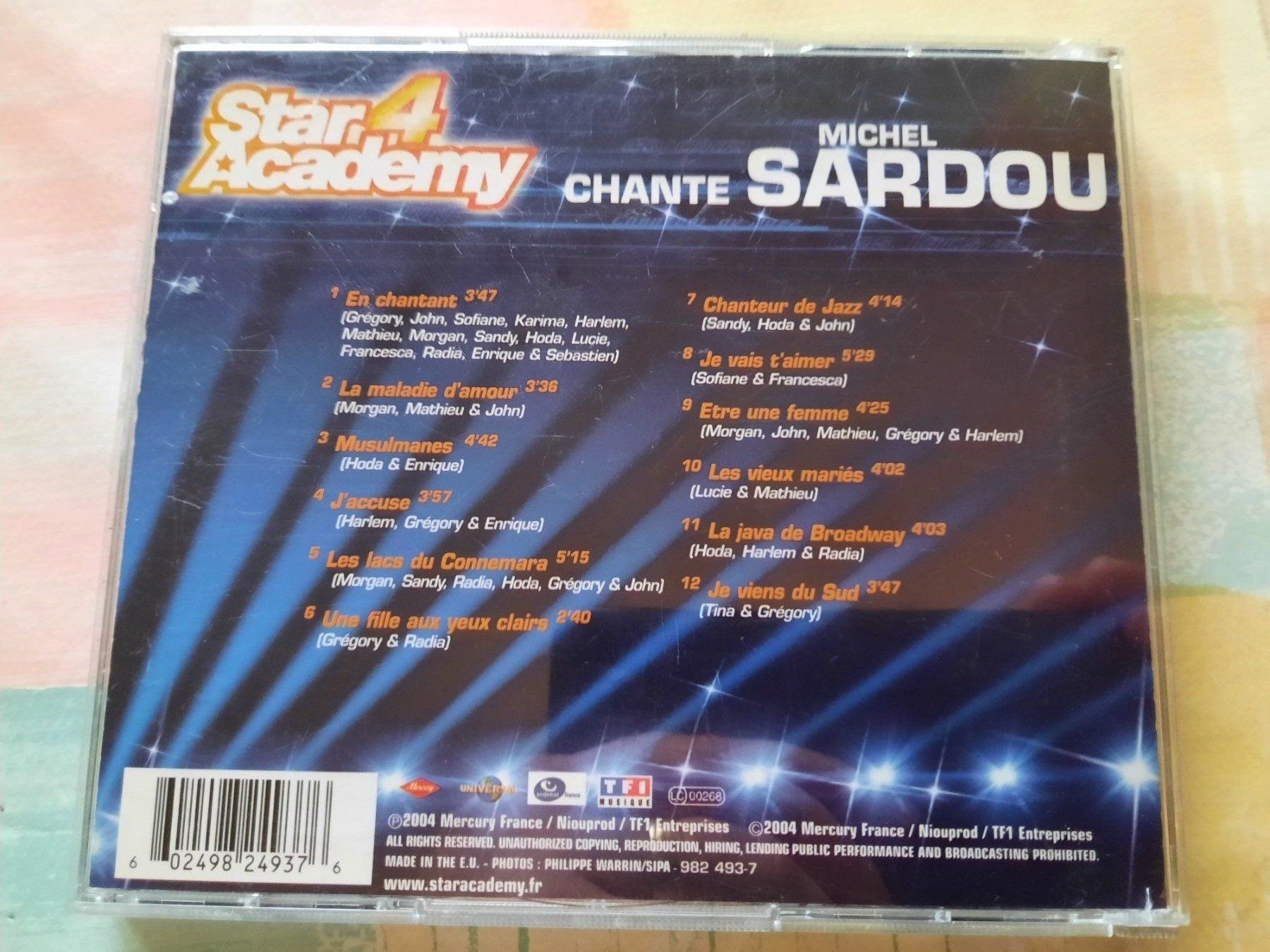 CD: Cd La star Academy chante Michel Sardou  – Usato da Pully venduto da bro_n52j 1