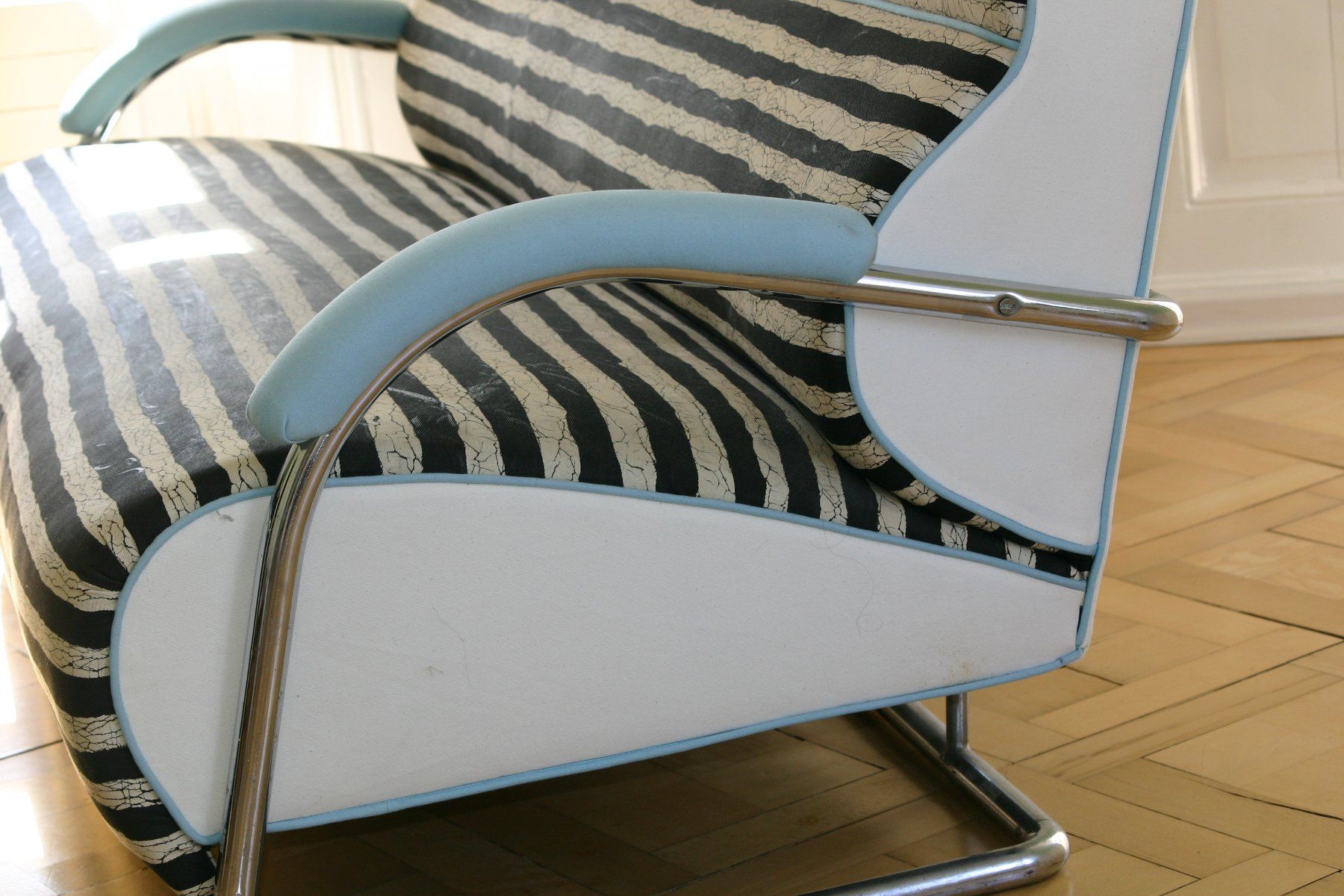 Divani: Art Deco Sofa, 1930iger Jahre, England – Usato da Zürich venduto da Bobesfee 5