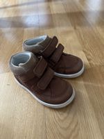 Braune Kinderschuhe Klettverschluss, Gr. 24, Herbst/Winter