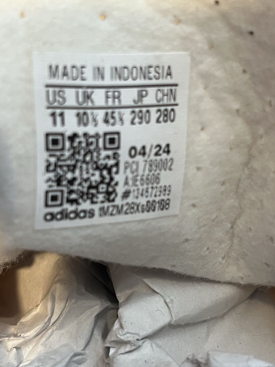 Adidas Scarpe da uomo: Adidas Gazelle jaune, pointure 45 – Nuovo e nell'imballaggio originale da BREMBLENS venduto da Lafoudre 1
