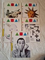 Retro-Zeitschrift AHA!  1989 | CH-Markt  5 Ausgaben 