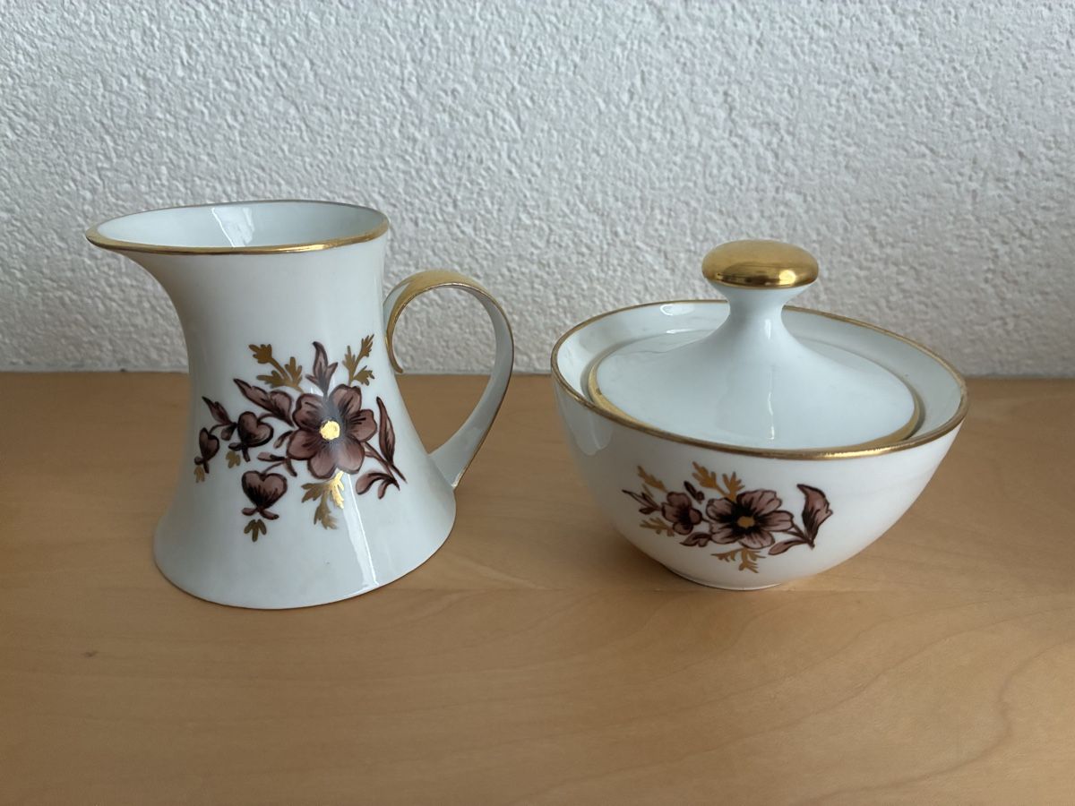 Set di piatti: Kaffeeservice mit Espressotassen – Usato da Deitingen venduto da behade 1