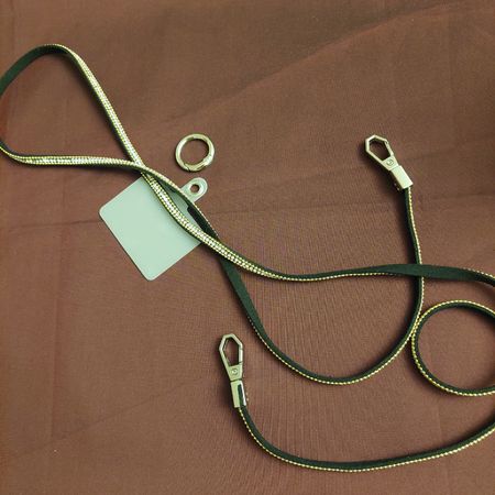 NEUE Handykette Schwarz/Gold/Silber Originalverpackt