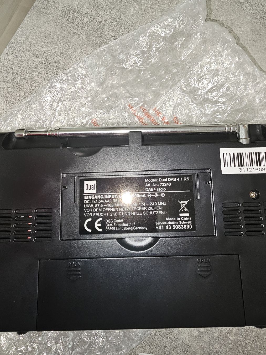 Dual Radios: Dual DAB+ Digitalradio FM portabel - Roter – Neu und originalverpackt aus Herzogenbuchsee von tgi_rln7 5