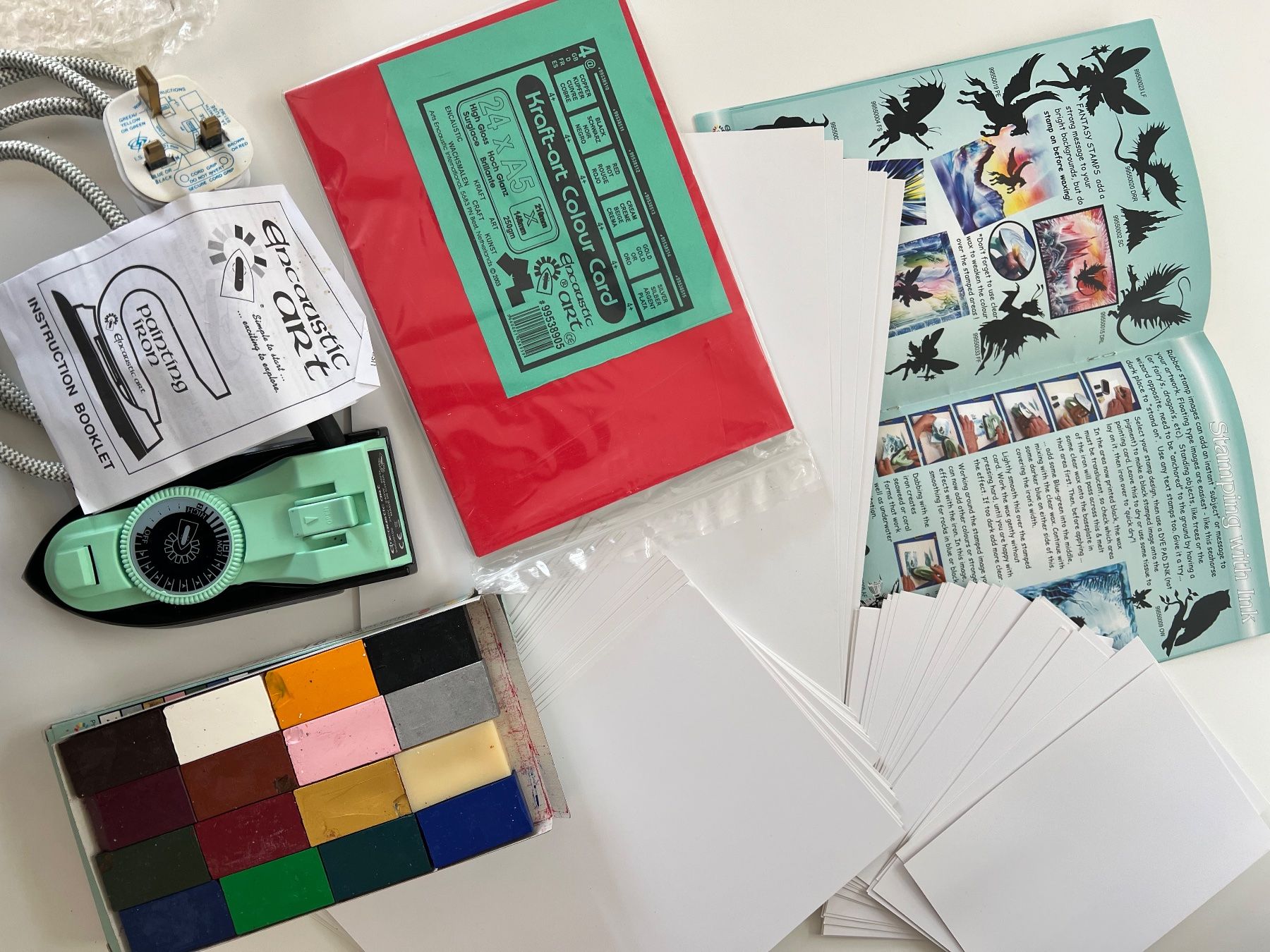 Kit bricolage: Encaustic full set – Nuovo (secondo la descrizione) da Thalwil venduto da Donna111