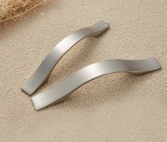 10x Schrankgriff Knöpfe Schublade Aluminium