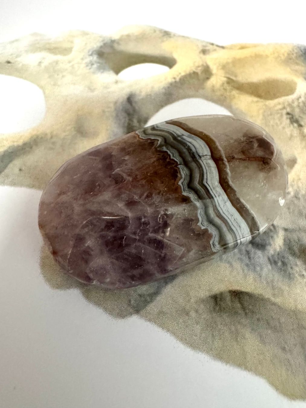 Pietre preziose: Amethyst/ Achat – Nuovo (secondo la descrizione) da Biberist venduto da Steine 1