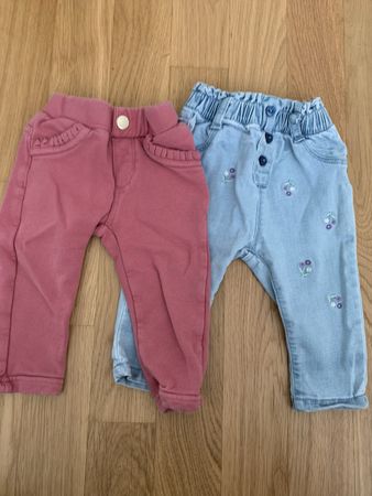 2 Hosen Kinder Grösse 6M gebraucht guter Zustand