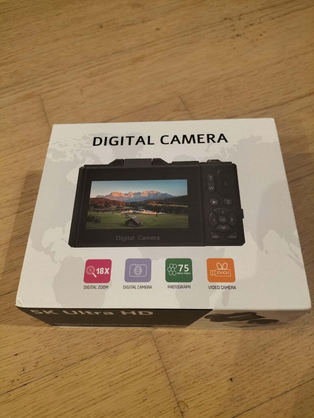 Fotocamera: AiMike 5K Digitalkamera, neu Orginal verpackt – Nuovo e nell'imballaggio originale da Beringen venduto da tan_b56y
