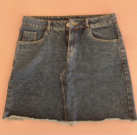 Jeans-Jupe, dunkelblau Gr.40
