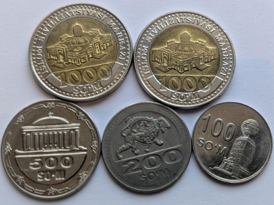Tutti le monete: Uzbekistan circulating coins – Usato da Porrentruy venduto da jmbechir
