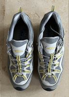 Meindl Wanderschuhe Gore-Tex grau gelb Grösse UK 9.5