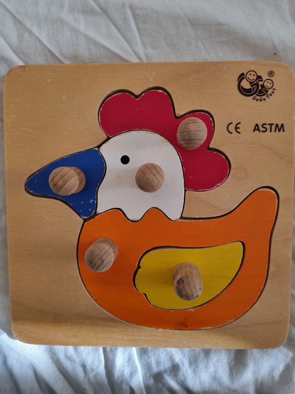 Puzzle: Holzpuzzle Hahn 5 Teile – Usato da Rombach venduto da MonaLisaNZ