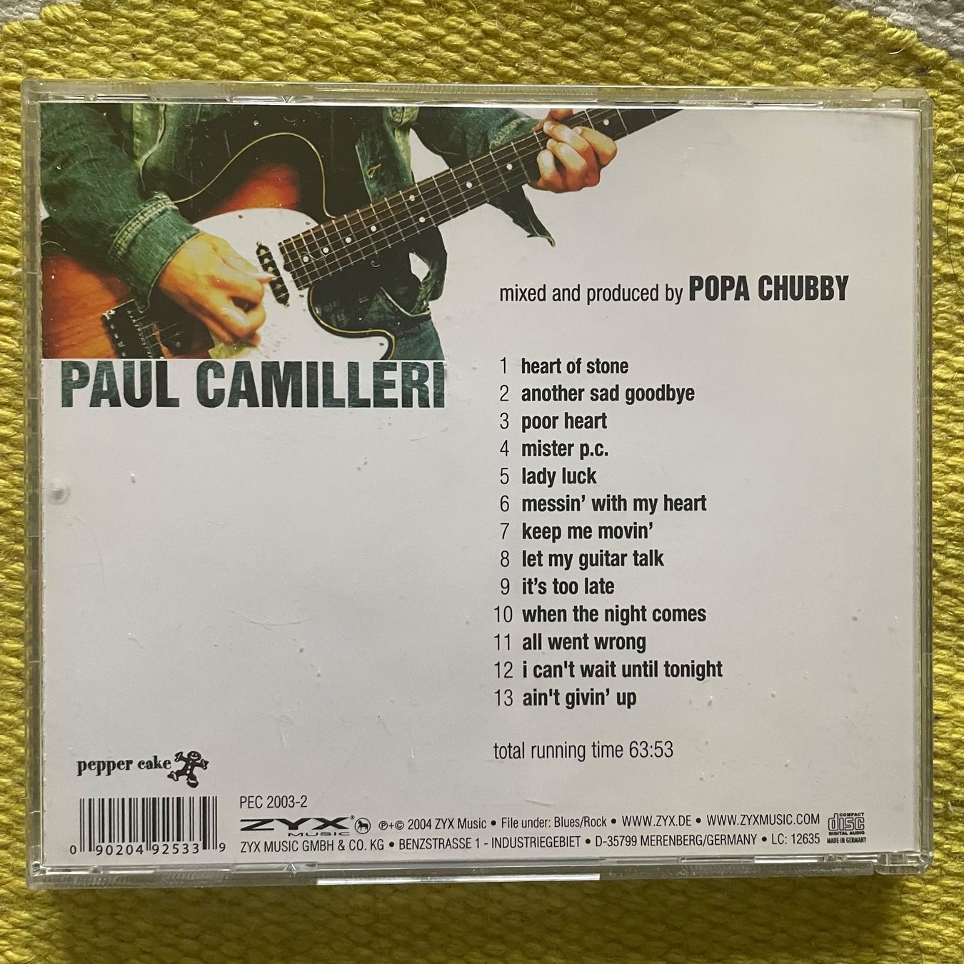 CD: PAUL CAMILLERI-MIT UNTERSCHRIFT ANOTHER SAD GOODBYE – Usato da Rorschacherberg venduto da CD-Roli 1