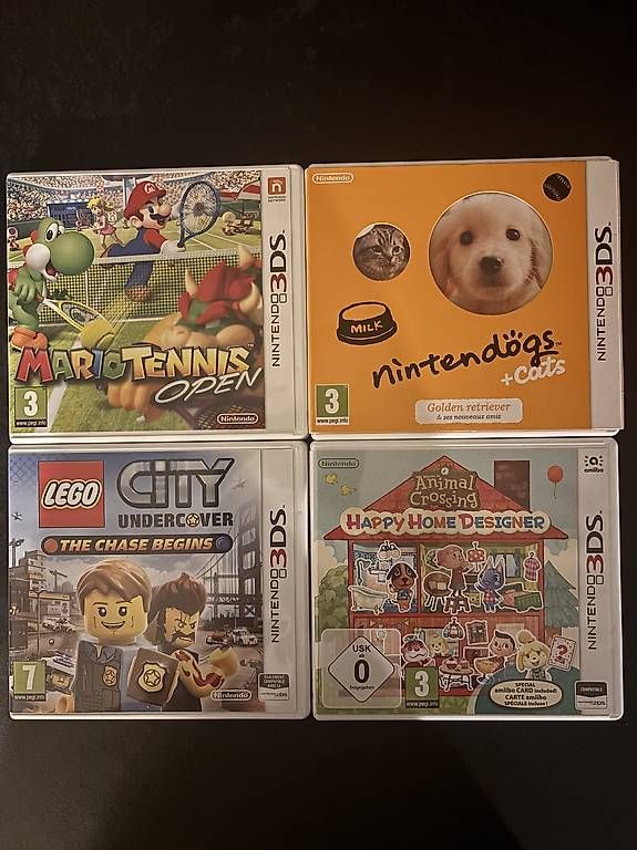 Nintendo Giochi: 4 Jeux Nintendo 3DS – Usato da Vessy venduto da ongaros
