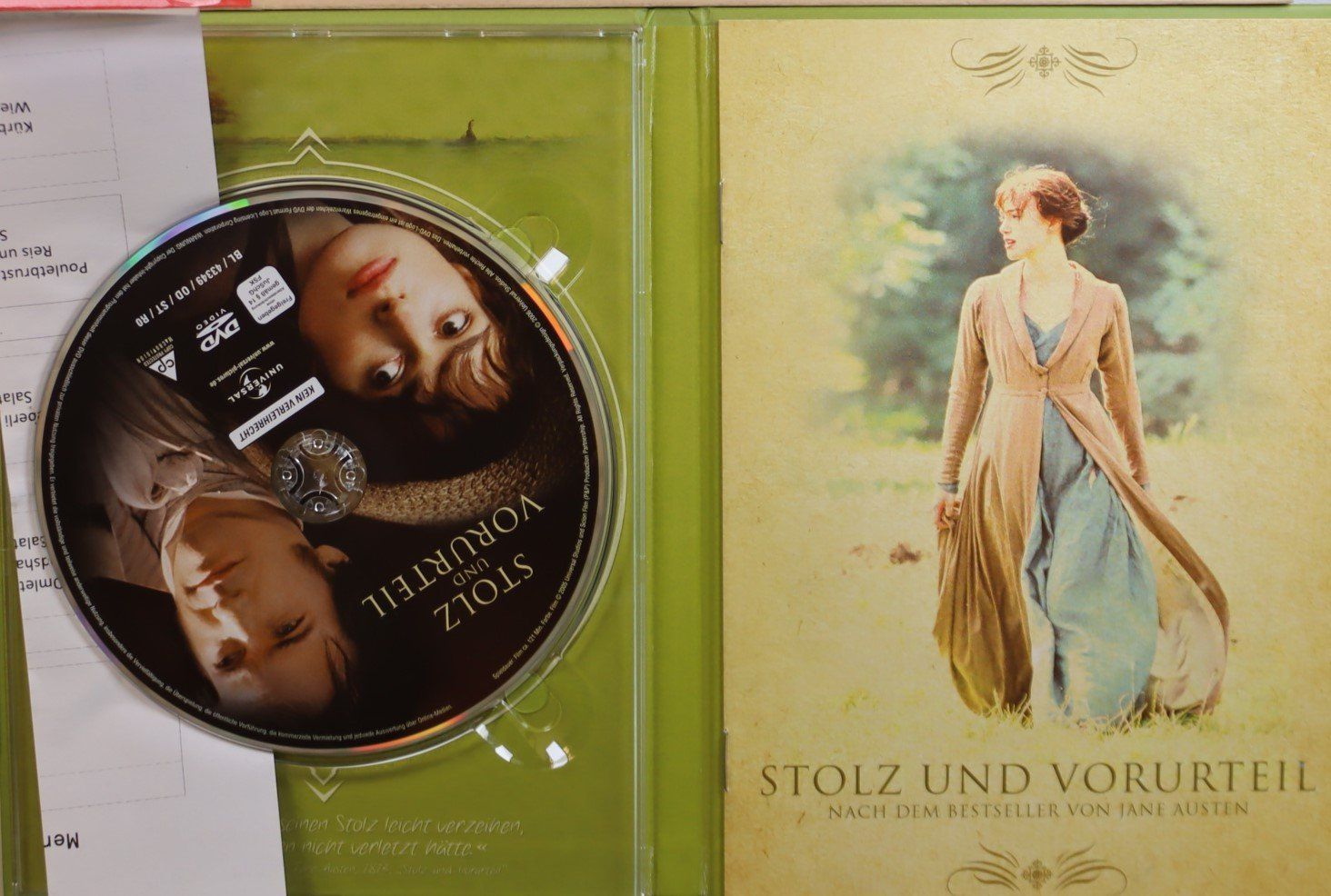 Tutti i DVDs: Stolz und Vorurteil – Usato da Luzern venduto da CONTENTI 1