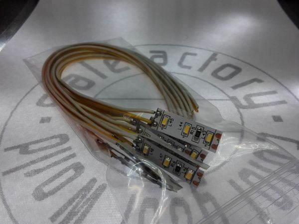 Modellini di ferrovie: LED-Häuserbeleuchtung 12V warmweiss 10er – Nuovo (secondo la descrizione) da Luzern venduto da Salefactory 2