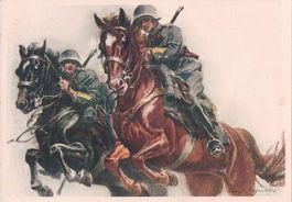 Armée Suisse aux frontières, La Cavalerie (Feld-Art. Abt 14)