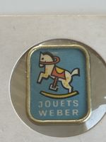 Jouets Weber Anstecker Rocking Horse, CH Vintage, (I3)