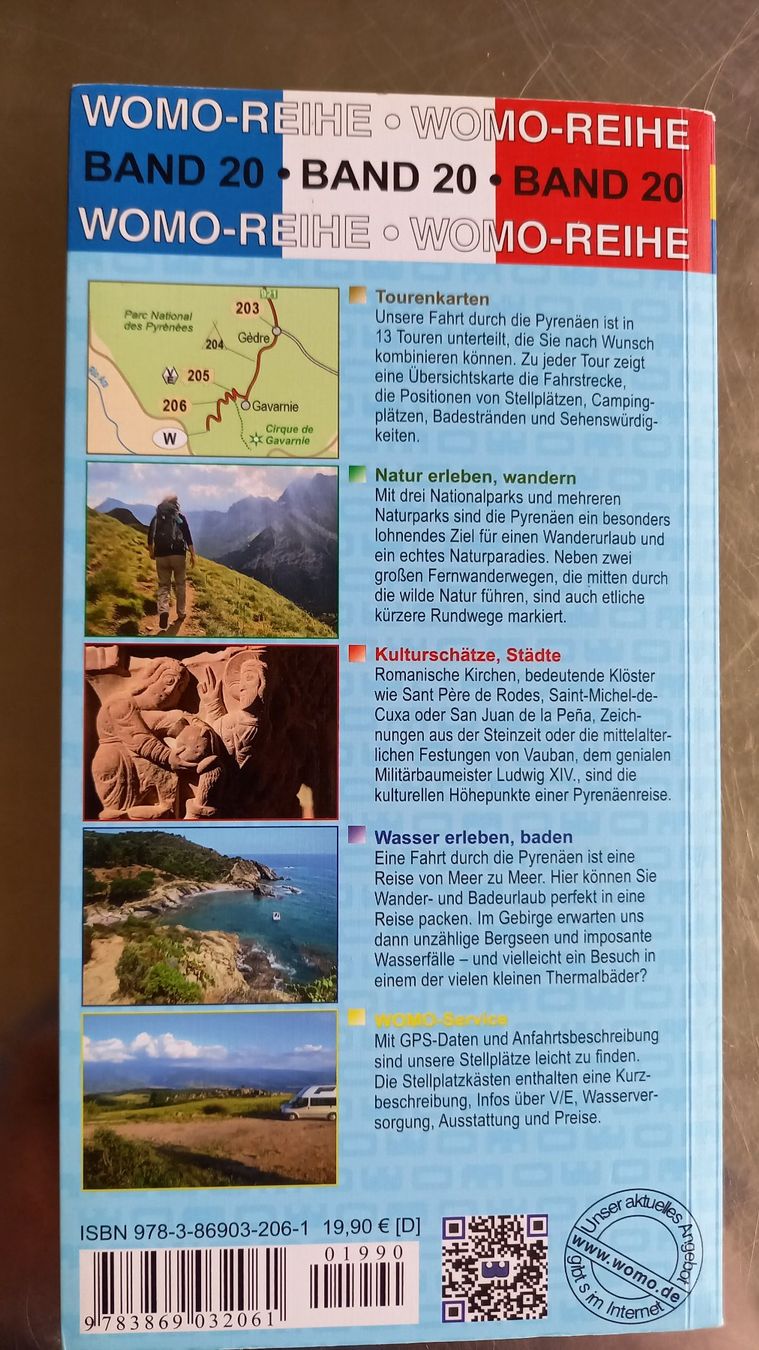 Libri: Womo-Reiseführer Pyrenäen – Usato da Lausen venduto da habrefre 1