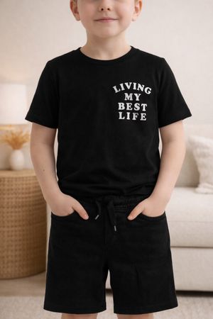 ENSEMBLE SHORT ET T-SHIRT ENFANT