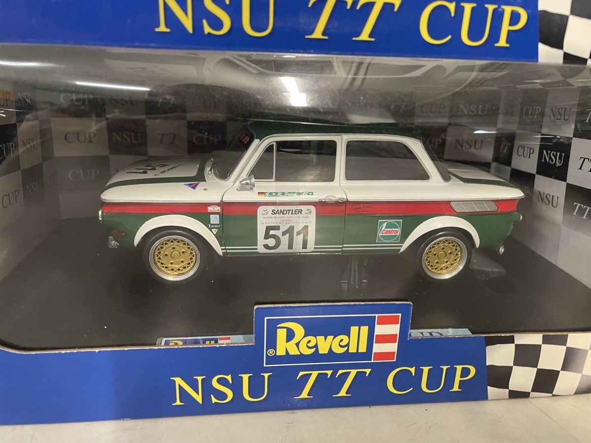 Revell Modellini d'auto: NSU TT 1:18 Revell – Nuovo e nell'imballaggio originale da Hochfelden venduto da 427sc 3