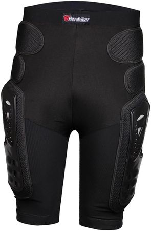 Atmungsaktive Rüstungsschutzshorts für Motorräder Gr. XXL