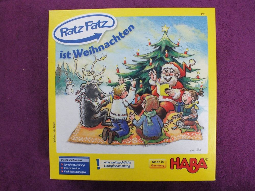 HABA Spiel Ratz Fatz ist Weihnachten Kaufen auf Ricardo
