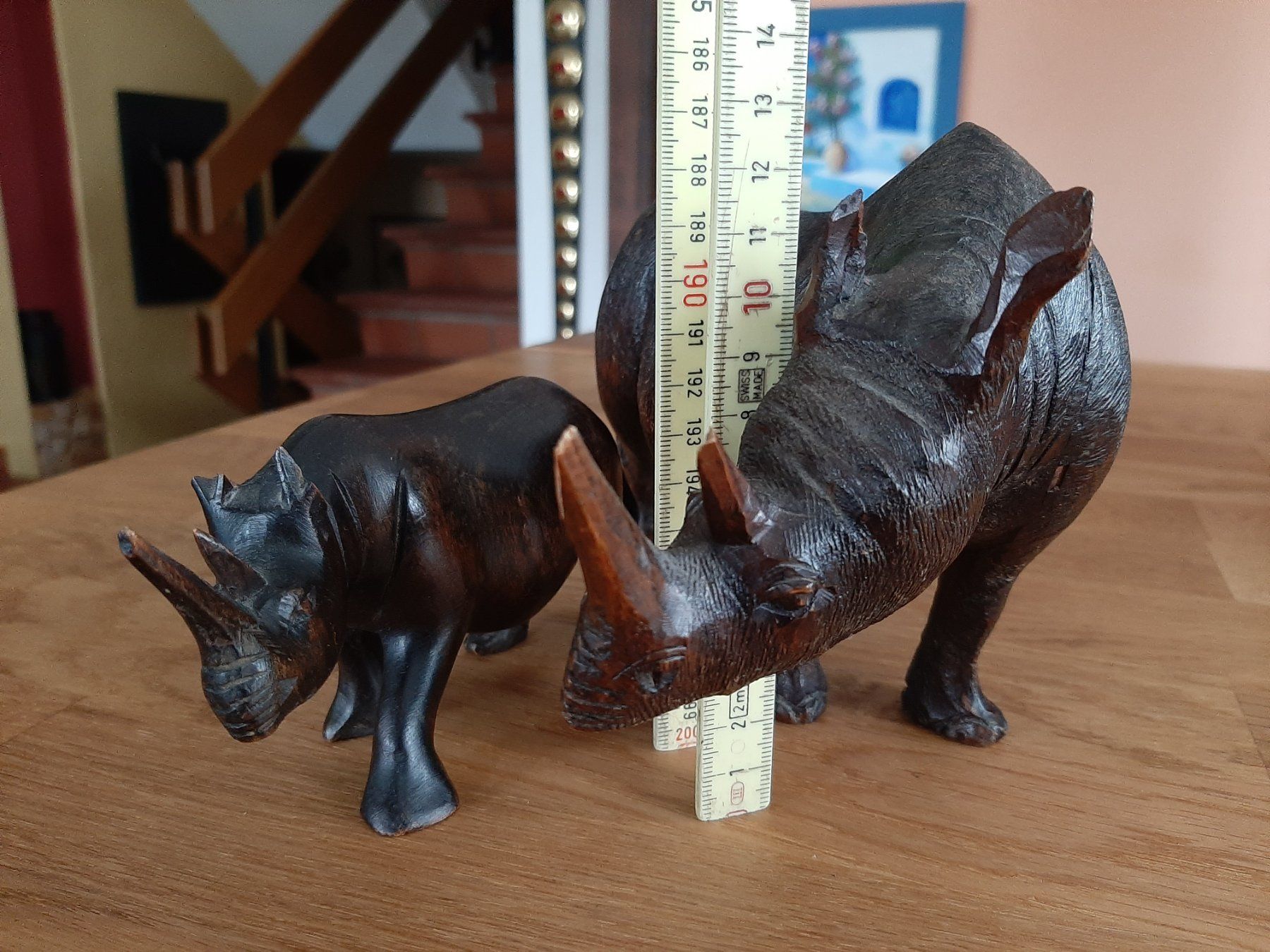 Figuren: Nashorn aus Holz – Gebraucht aus Schwadernau von Henry04 1