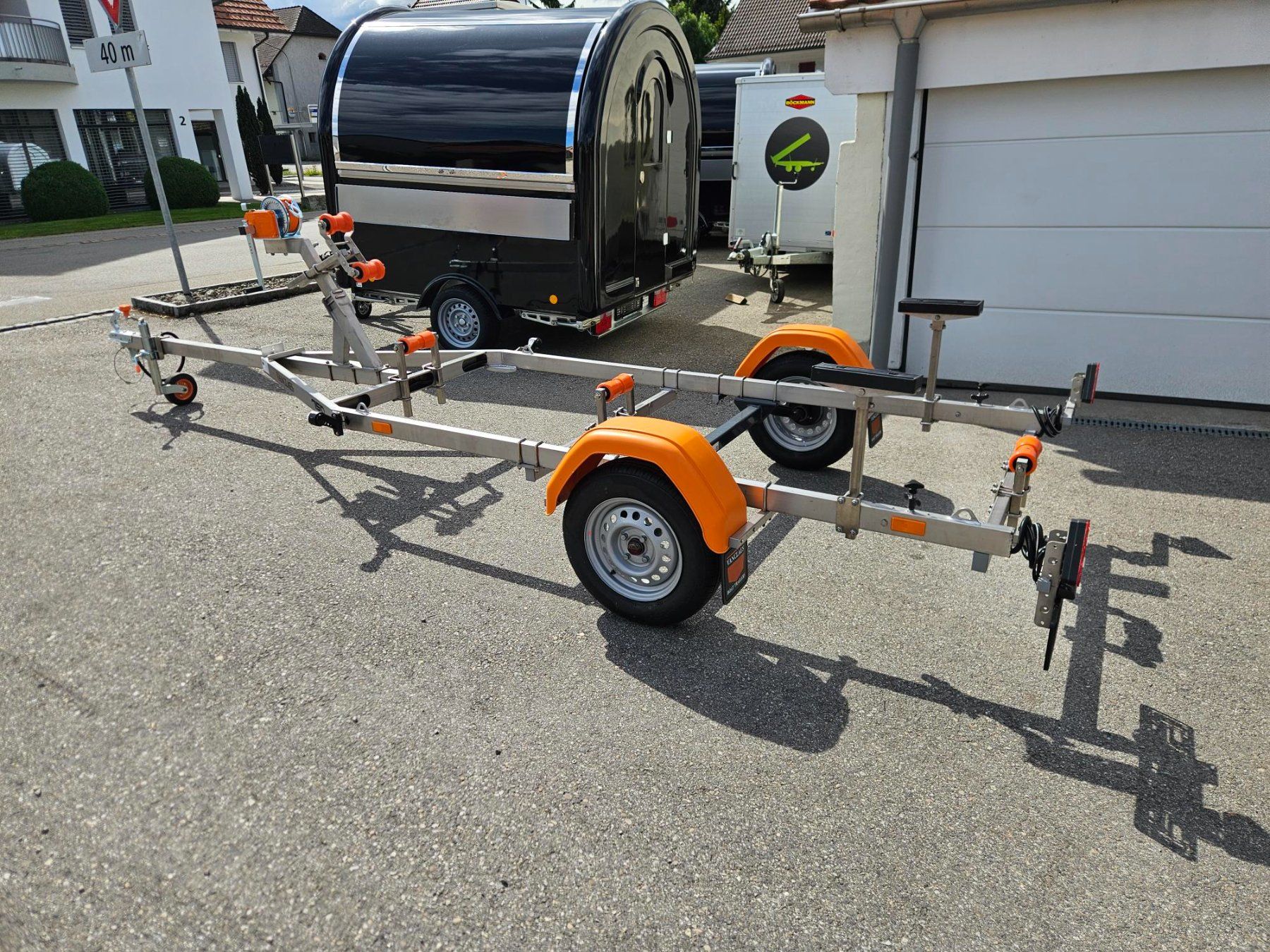 Anhänger: Bootstrailer Edelstahl Vanclaes Base 750kg – Neu (gemäss Beschreibung) aus Gunzgen von HofmannAnhaenger