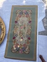 Gobelin Wandbehang Blumenmuster Grün Nr. 3
