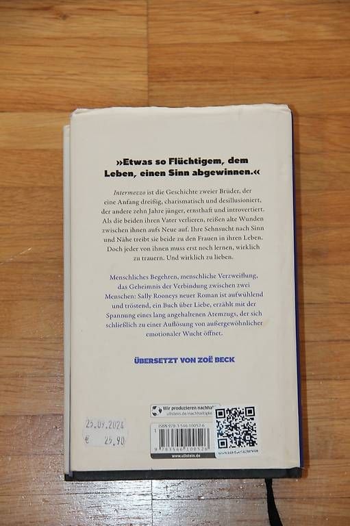 Livres: Intermezzo von Salley Rooney (fester Einband) – D'occasion à Zürich par Mola80 1