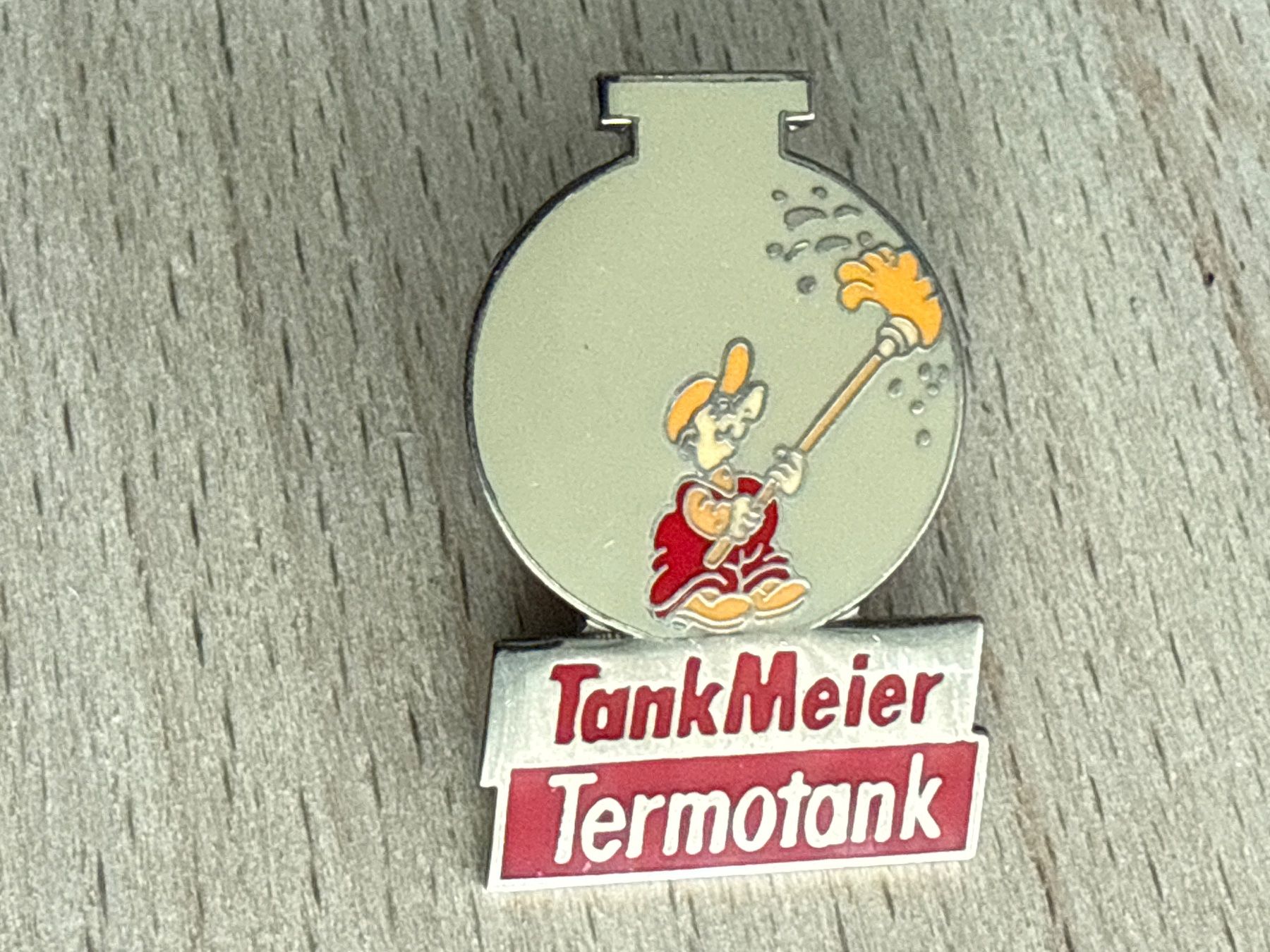 Placchette & Badge: Pin Tank Meier Termotank – Usato da Glattbrugg venduto da Schweigmatt