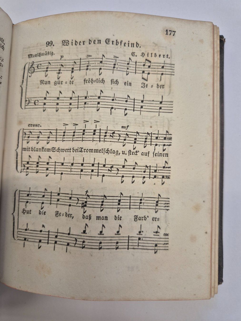 Libri: Auswahl deutscher Lieder Leipzig 1850 Buch – Usato da Langendorf venduto da zvonu161 5