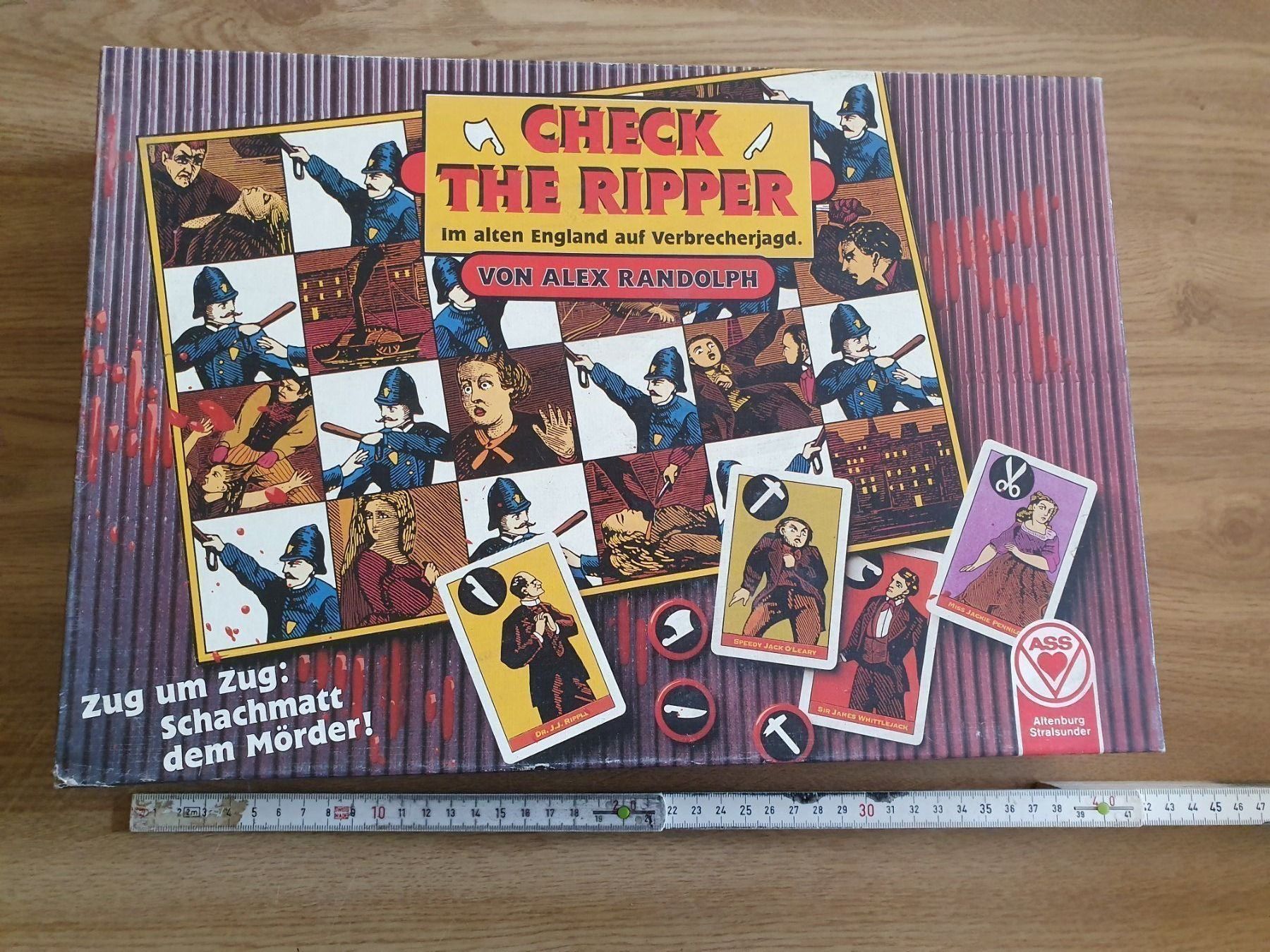Giochi: Spiel: Check the Ripper – Usato da Marbach LU venduto da rudolfundlucy