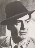 Viktor Mature 1915-99 Autogramm signiert Foto 19x24cm