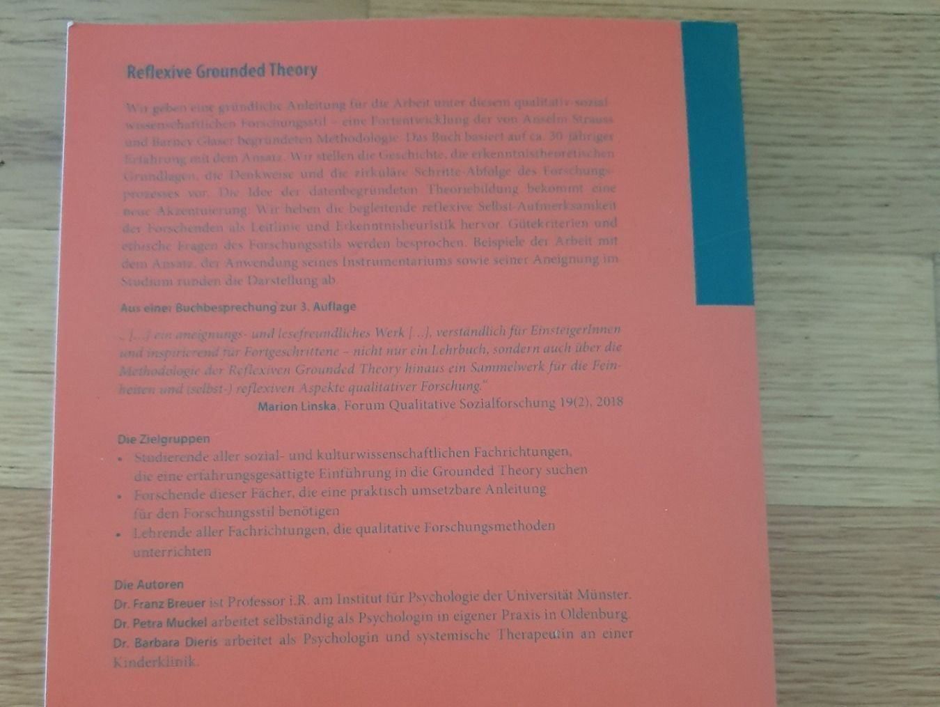 Libri: Reflexive Grounded Theory - Lehrbuch, Top Zustand! – Nuovo (secondo la descrizione) da Rothrist venduto da jkalbe 1