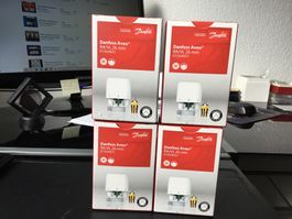 4 Stück NEU Danfoss Fühler RA/ VL 26mm