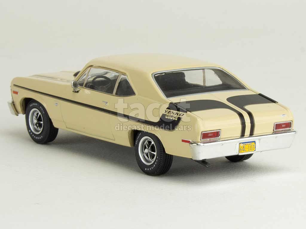Chevrolet Modellini d'auto: Chevrolet Nova 350 Yenko Deuce 1970 beige / Decor       1:43 – Nuovo e nell'imballaggio originale da Gerlafingen venduto da espero88 4