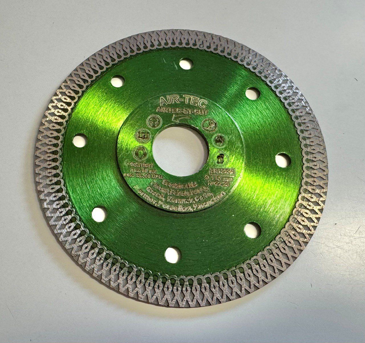 Tutti gli attrezzi: Diamant-Trennscheibe 115x1.2mm – Nuovo (secondo la descrizione) da Zunzgen venduto da AIRTEC4455