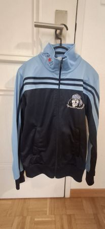 Trainingsjacke blau schwarz Grösse S in gutem Zustand
