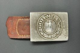 Original Koppelschloss Wehrmacht 2.WK 1940 Militaria