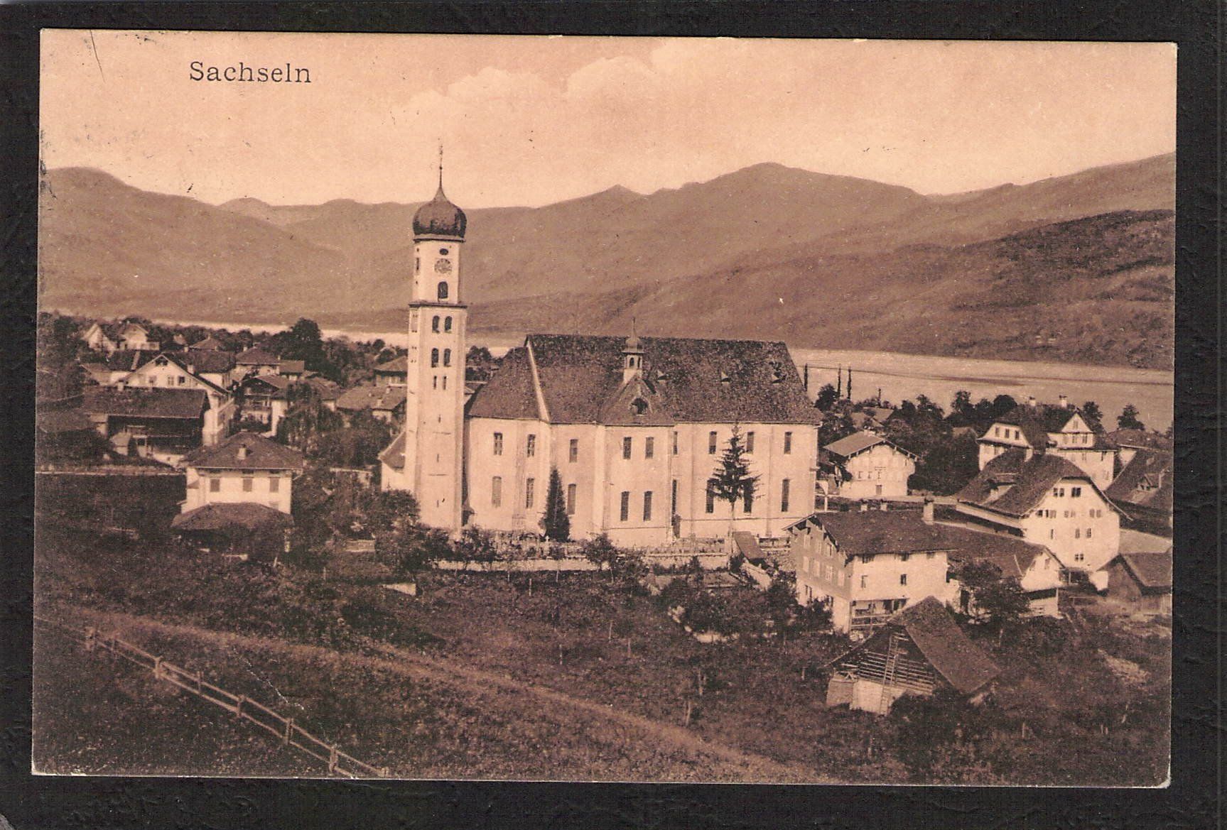 Cartoline postali: Sachseln OW , gel. 1913 – Usato da Reichenburg venduto da Pipo-67
