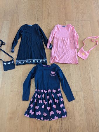 15 Mädchenkleider-Paket Grösse 110 - 116