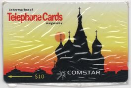 $10 COMSTAR Telefonkarte von RUSSLAND