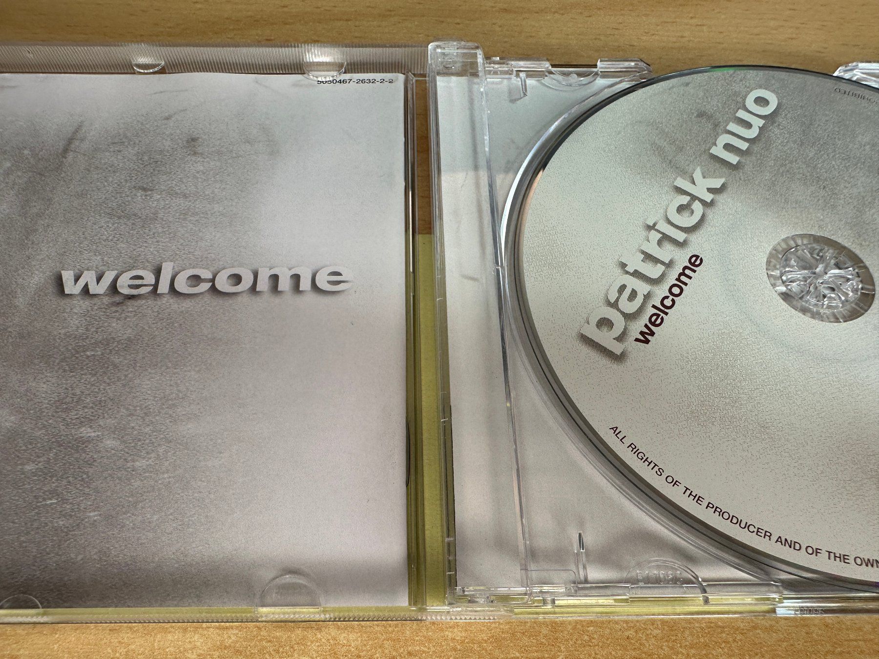 CD: W1 Patrick Nuo – Welcome – Usato da Rikon im Tösstal venduto da Alpenmutz 2
